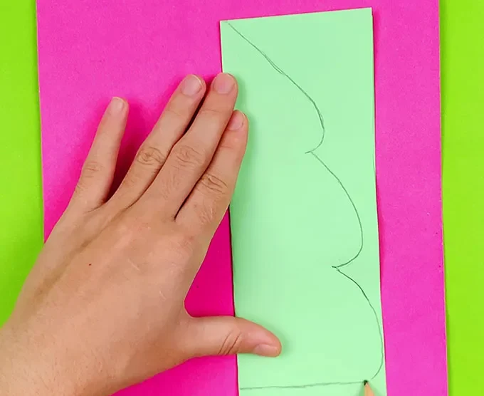مراحل ساخت کاردستی درخت کریسمس 2